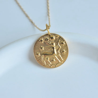 Constellation Coin Necklaces