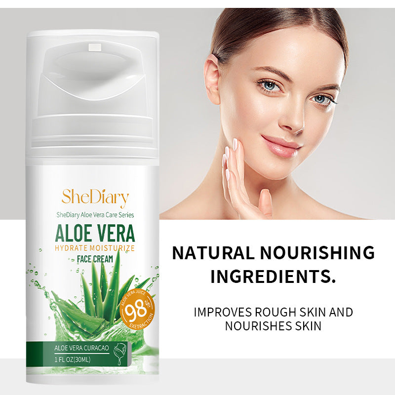 Crema Hidratante De Aloe Vegetal