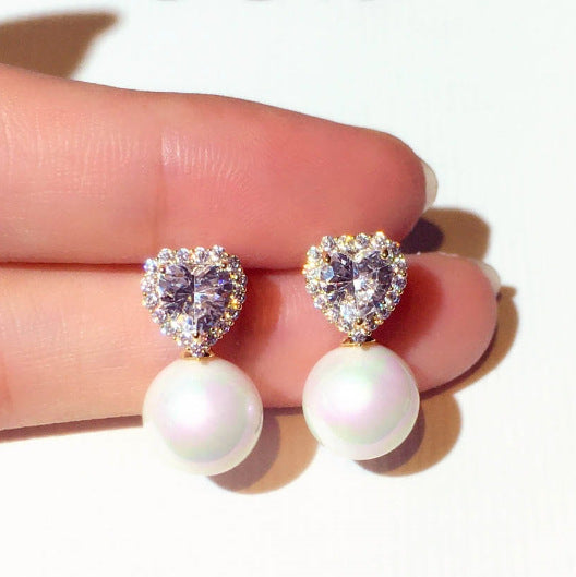 Pearl Stud Earrings