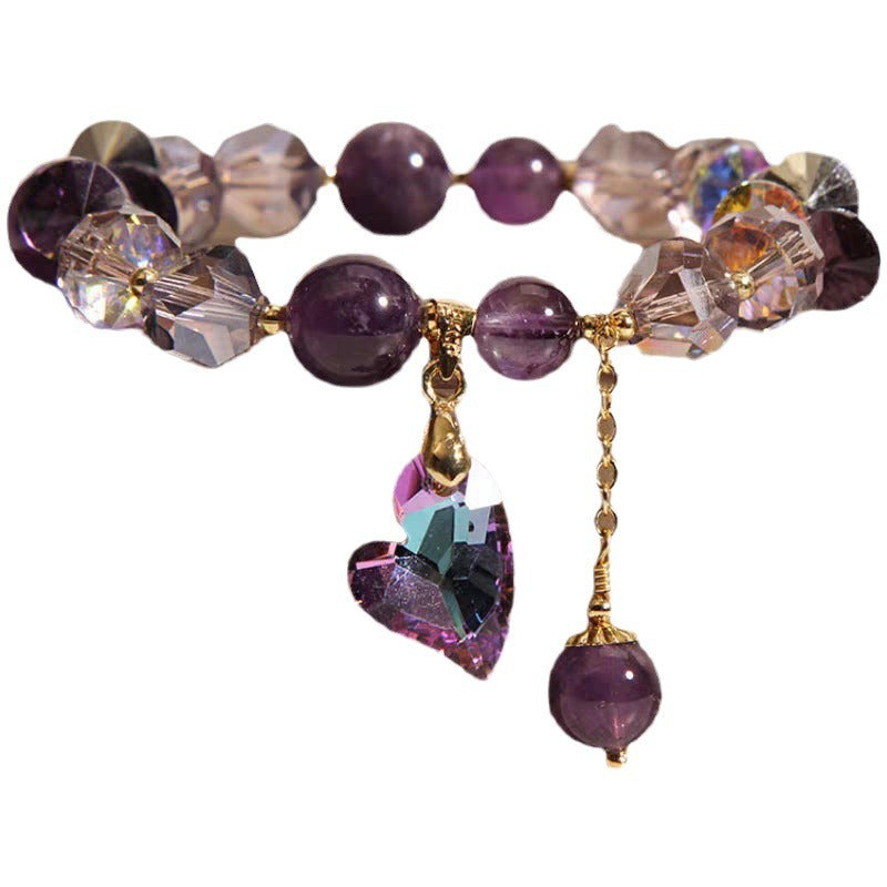 Natural Amethyst Bracelets