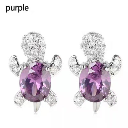 Cute turtle earrings