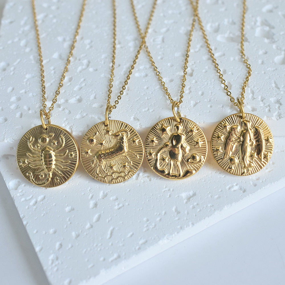 Constellation Coin Necklaces