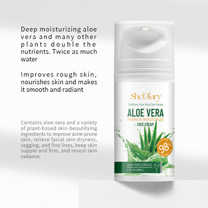 Crema Hidratante De Aloe Vegetal