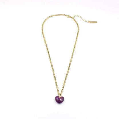 Purple Love Necklace