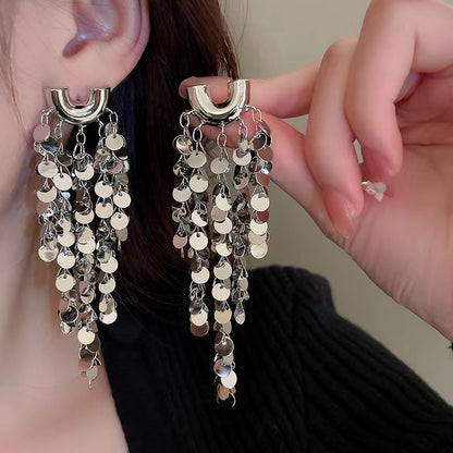 Tassel Design Earrings