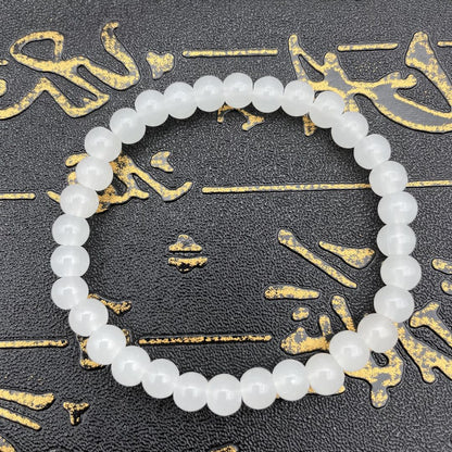 Natural White Marble Bracelets