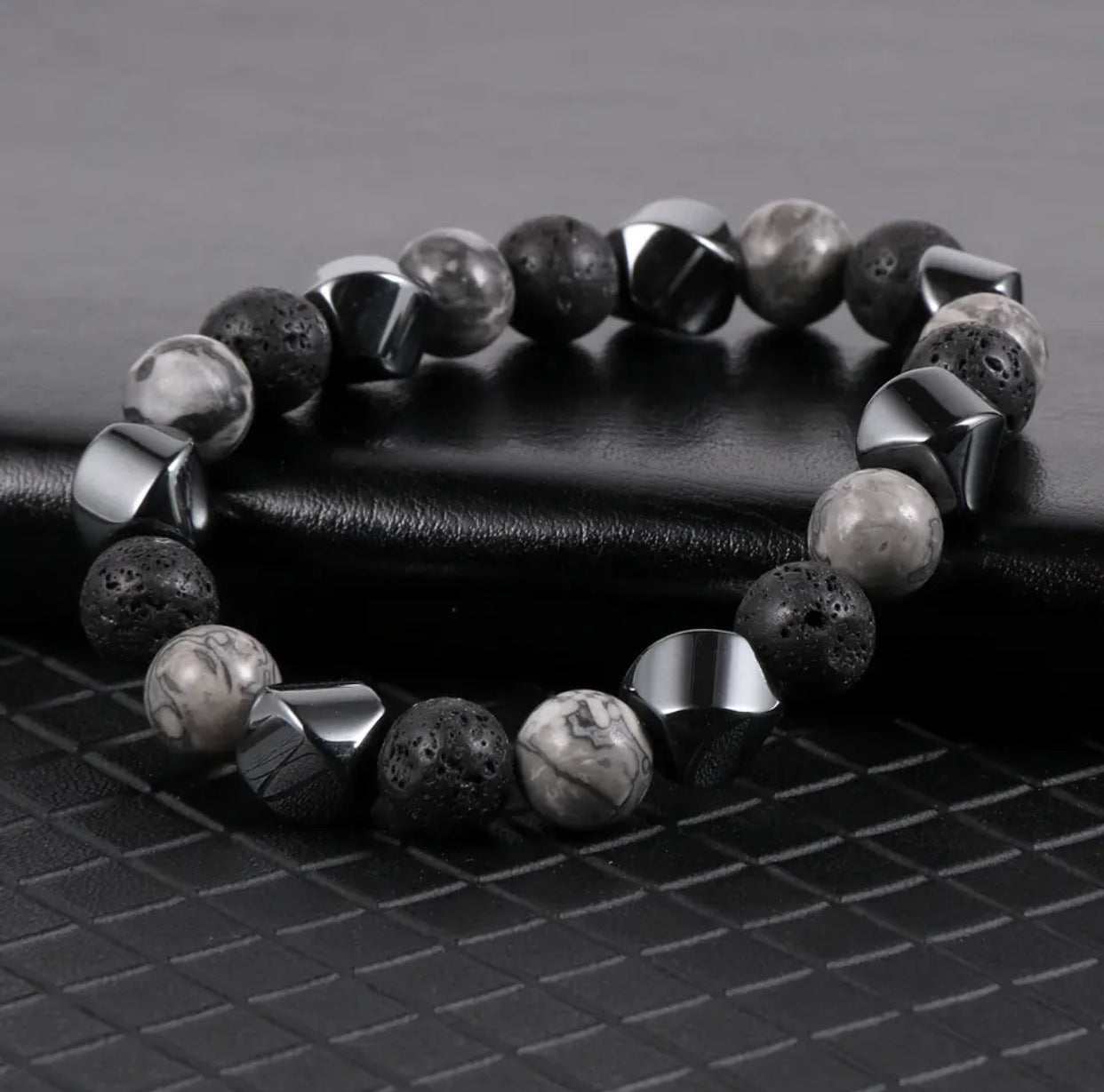 Natural Tigereye Volcanic Stone Bracelets