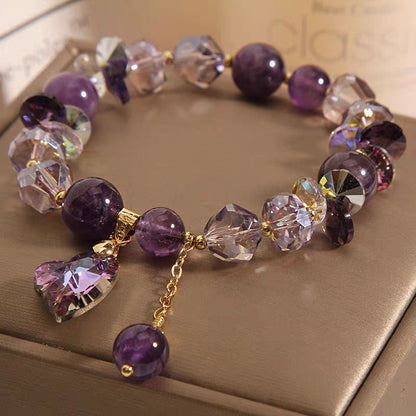 Natural Amethyst Bracelets