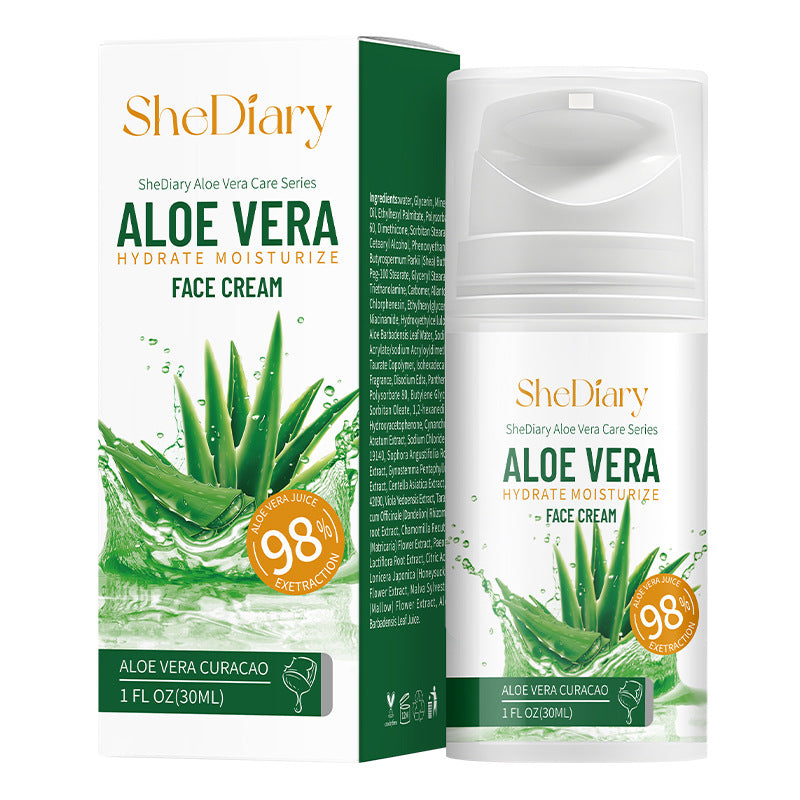 Crema Hidratante De Aloe Vegetal