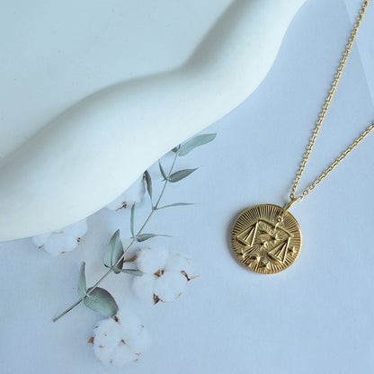 Constellation Coin Necklaces