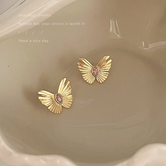 Elegant Butterfly Ear Studs