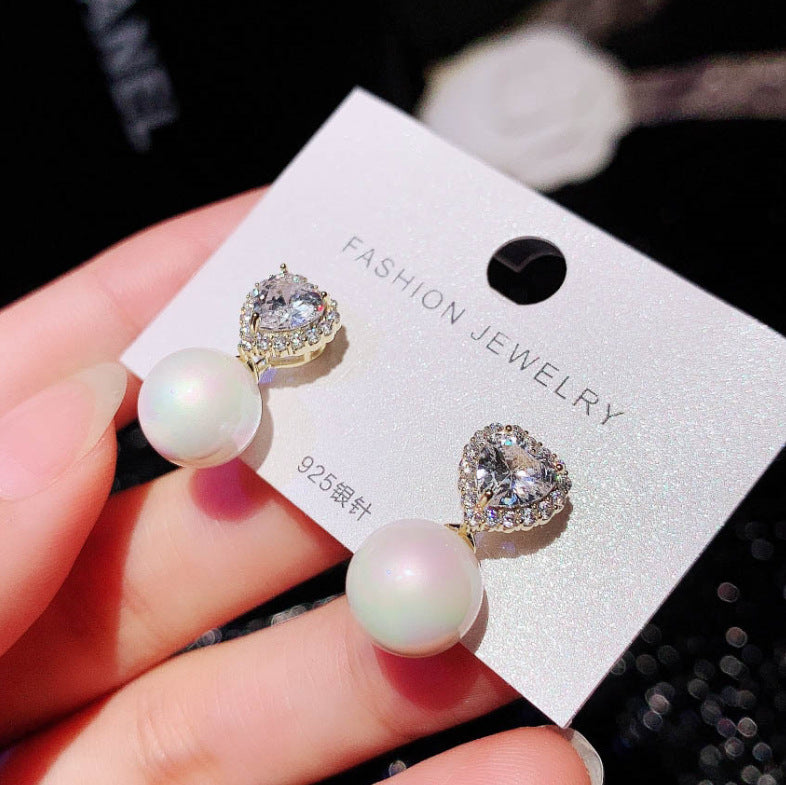 Pearl Stud Earrings