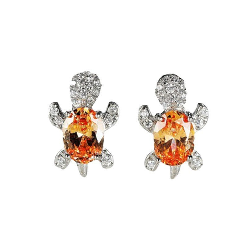 Cute turtle earrings