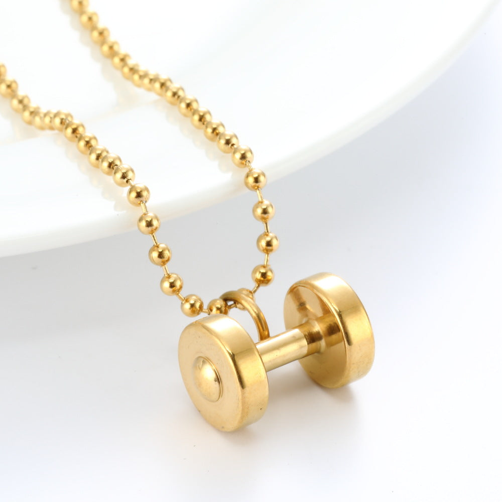 Dumbbell Necklaces