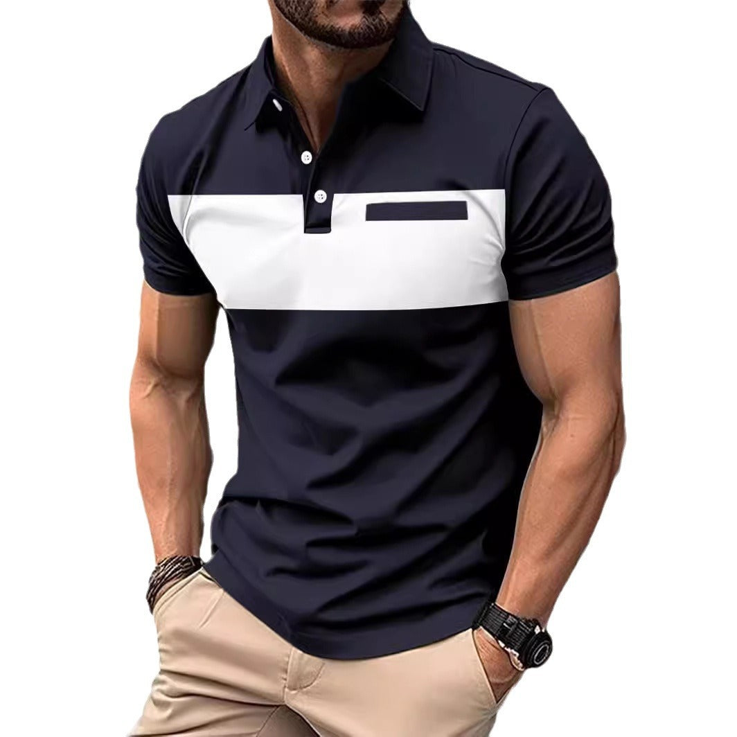 Casual Short Sleeve Polo Shirts