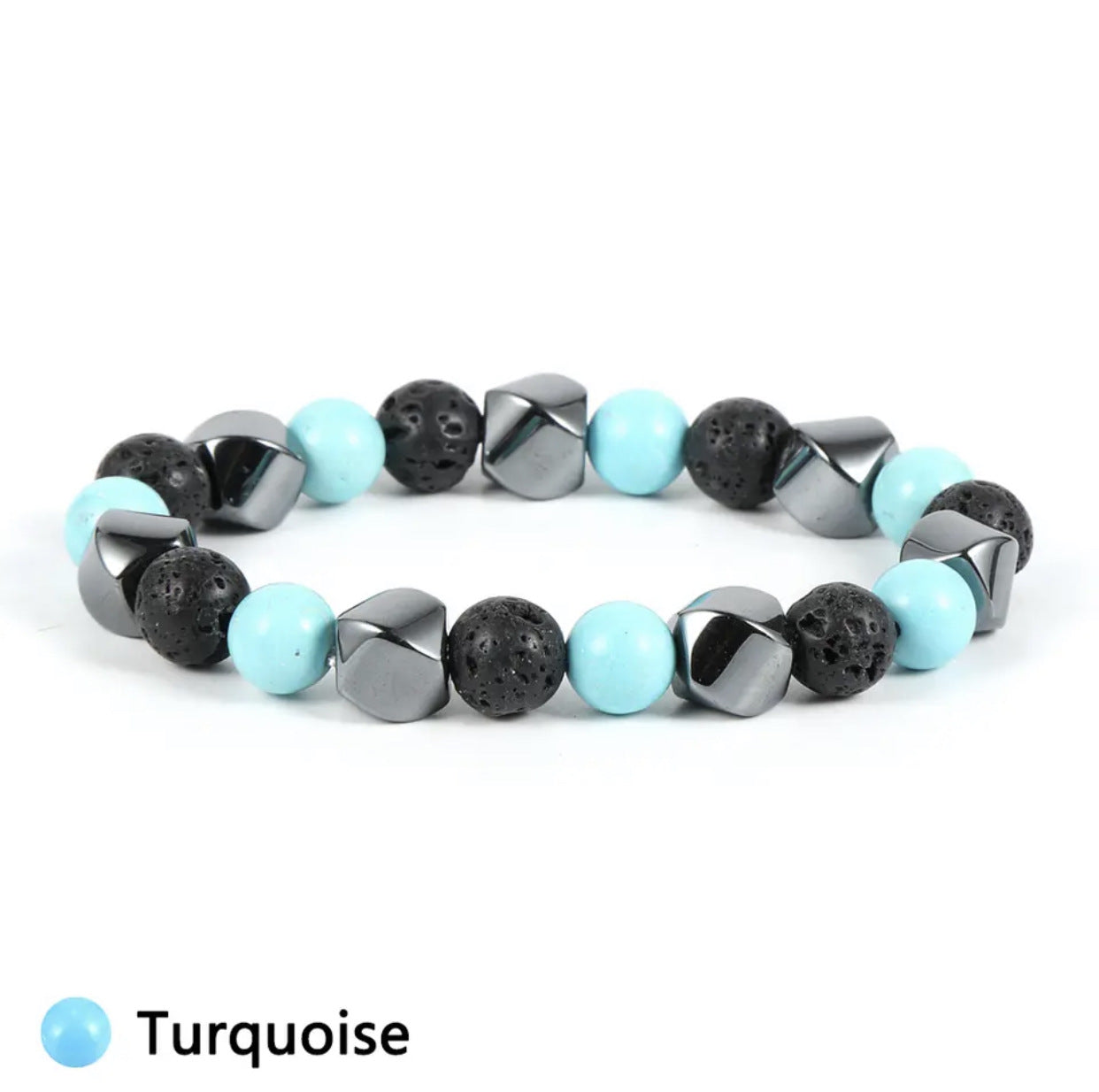 Natural Tigereye Volcanic Stone Bracelets