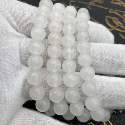 Natural White Marble Bracelets