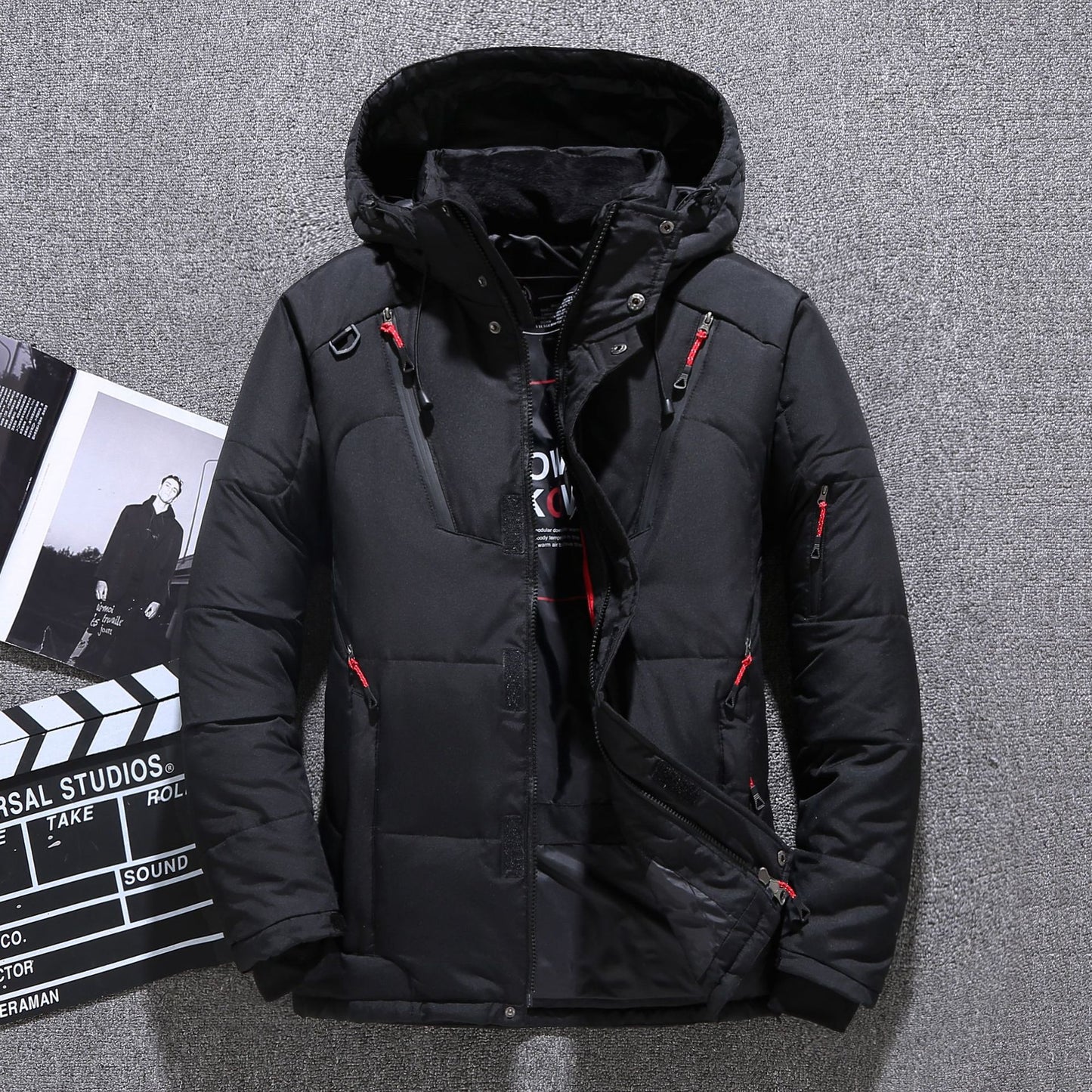 Hooded Multi-pocket Outdoor Jackets