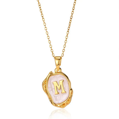 Letters Dimensional Necklaces