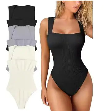 Square Neck Jumpsuits