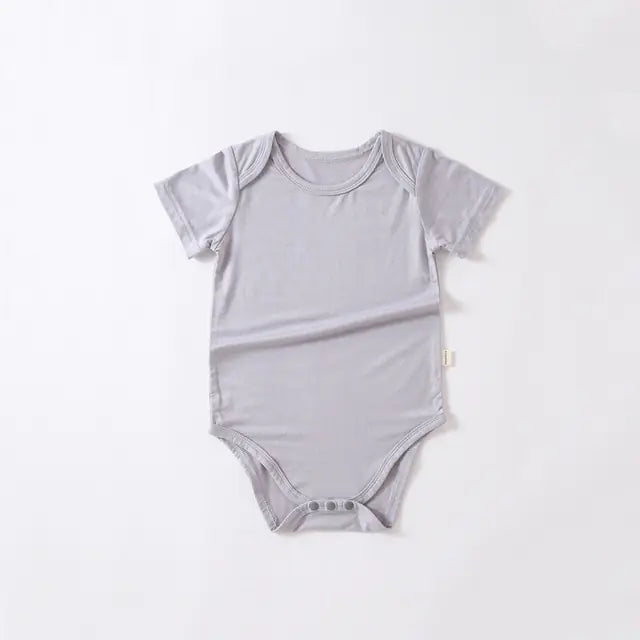 Bamboo Fiber Baby Rompers