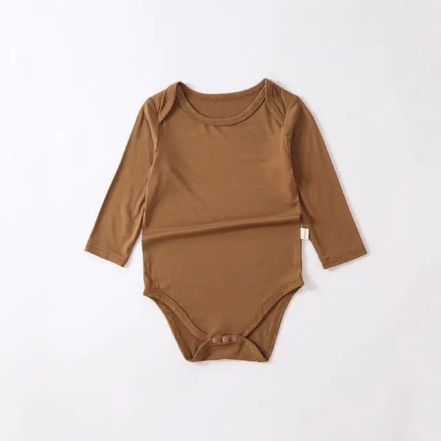 Bamboo Fiber Baby Rompers