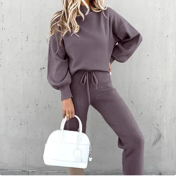 Casual Two-Piece Hoodie Sets