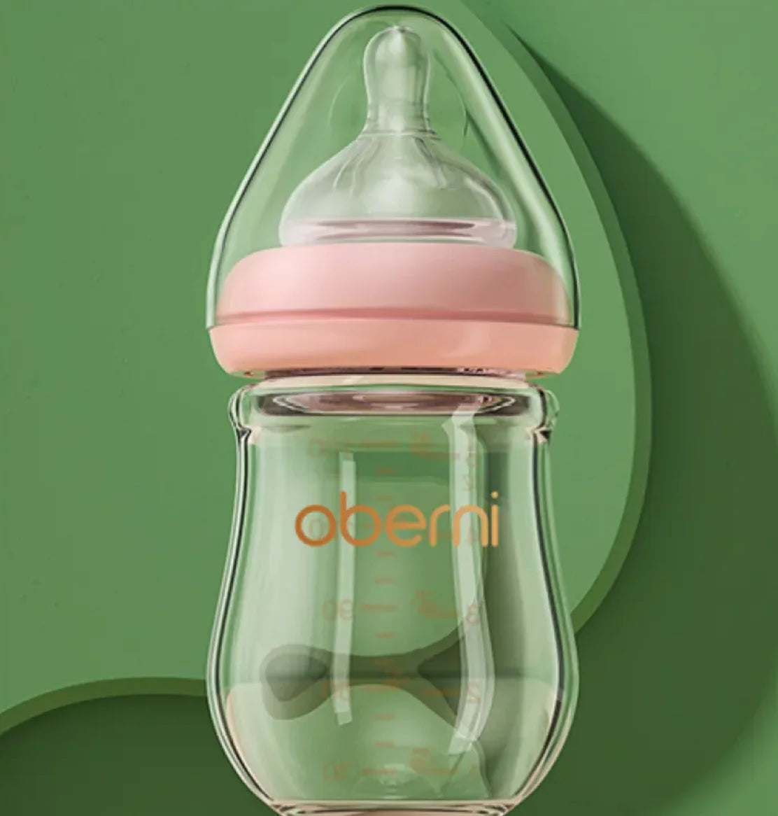 Wide Bore Glass Baby Bottles for Newborns