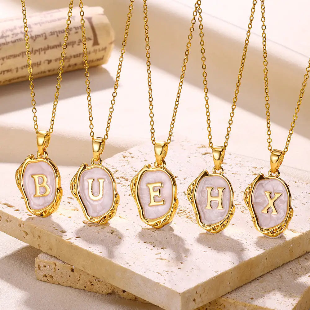 Letters Dimensional Necklaces