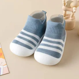 Kids Stripes Knitted Socks Anti-slip