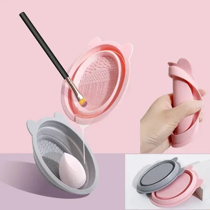 Silicone Brush Cleaning Bowls