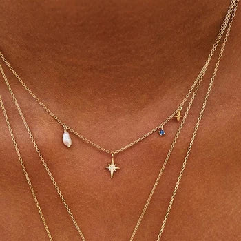 Sterling Silver Star Necklaces