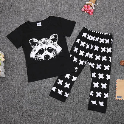 Boys Racoon 2pcs Sets