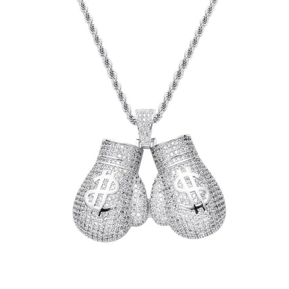 Boxing Gloves Pendant Necklaces