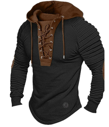 Spring And Autumn Hooded Bronzing Sweatshirts