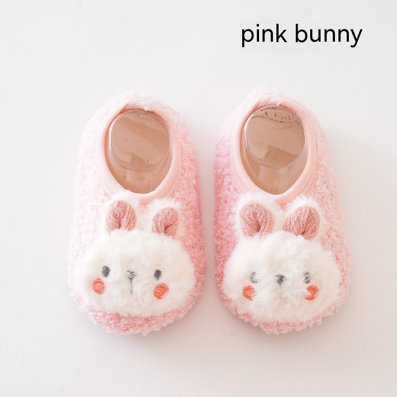 Cute Rabbit Autumn And Winter Room Socks