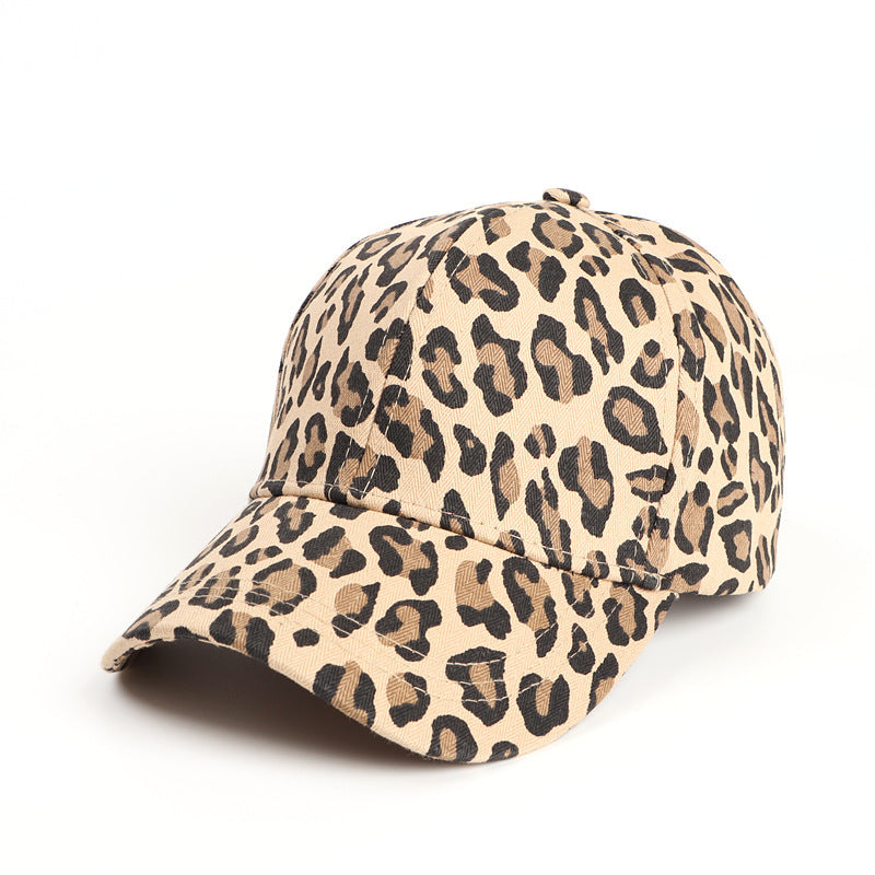 Animal Printed Curved Brim Baseball Caps