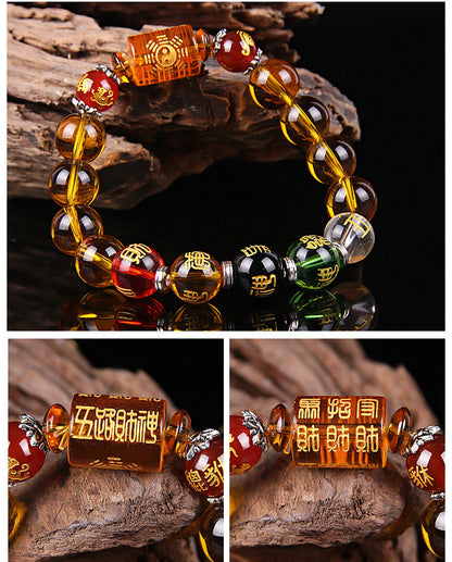 Men's And Women's Fashion Personalized Agate Bracelet