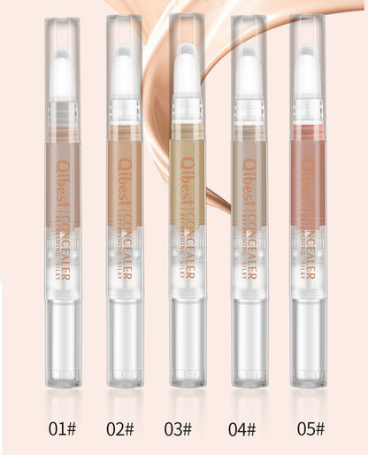 Nude Makeup Rotating Waterproof Concealer Duo