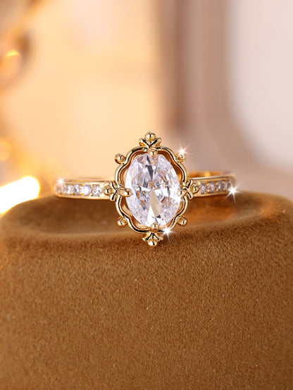 Elegant Zircon Ring