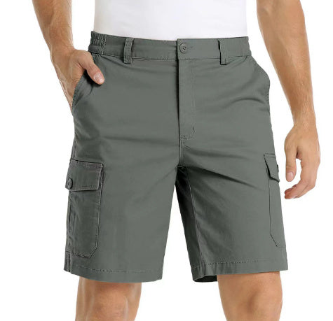 Solid Color Men's Cargo Pants