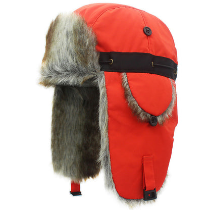 Outdoor Autumn And Winter Warm Lei Feng Hat Men