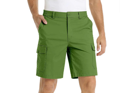 Solid Color Men's Cargo Pants