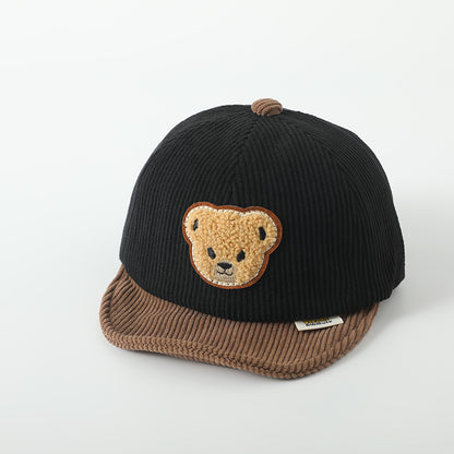 Children's bear cartoon hats