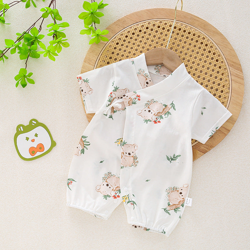 Baby onesies Summer combed cotton