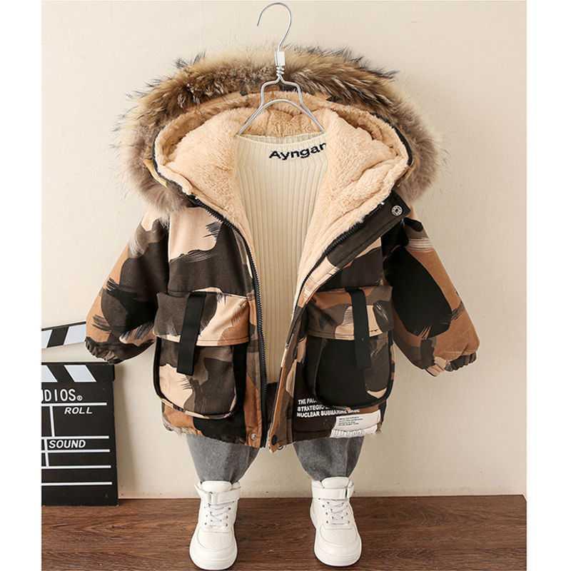 Baby Winter Camouflage Padded Jackets