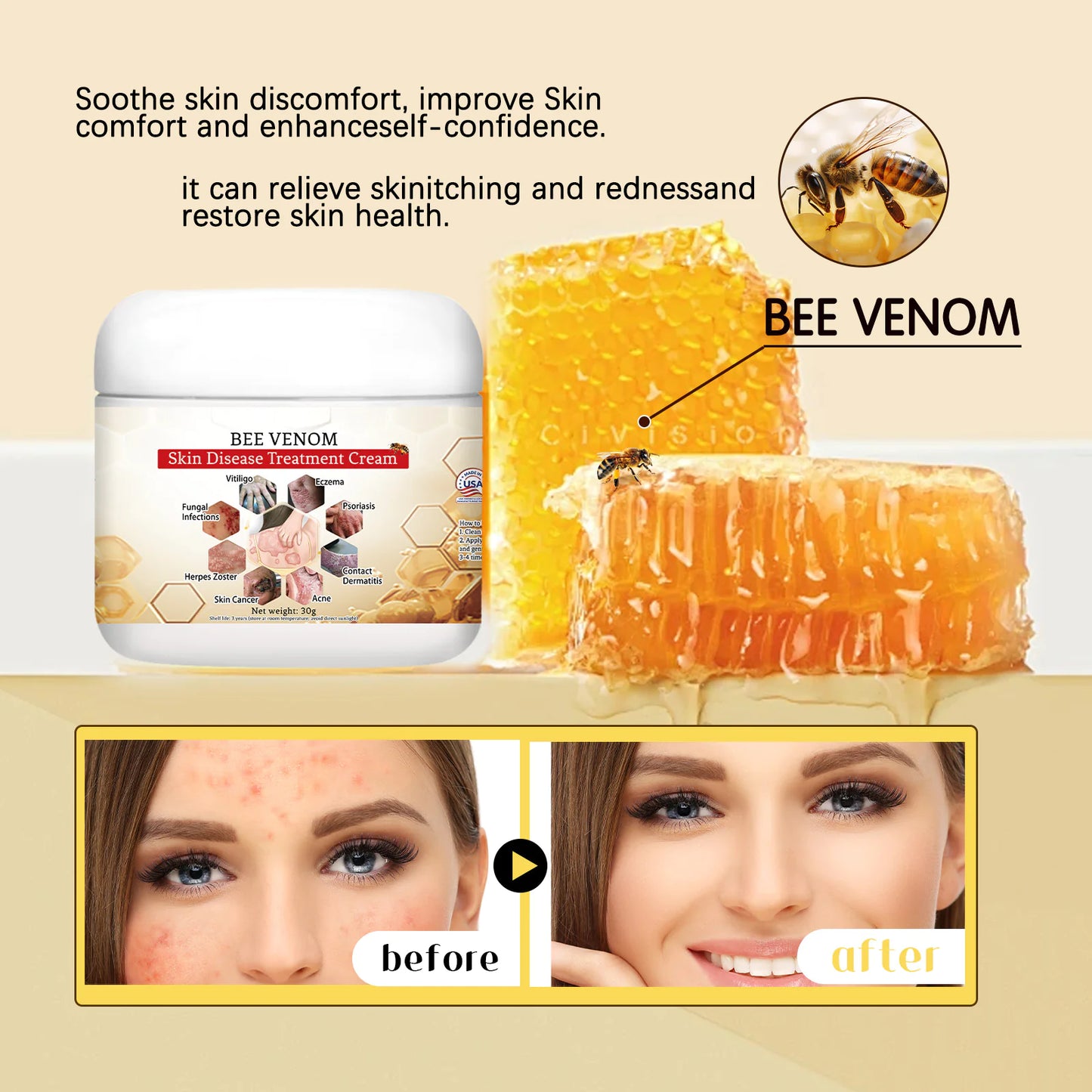 Bee Venom Soothing Cream