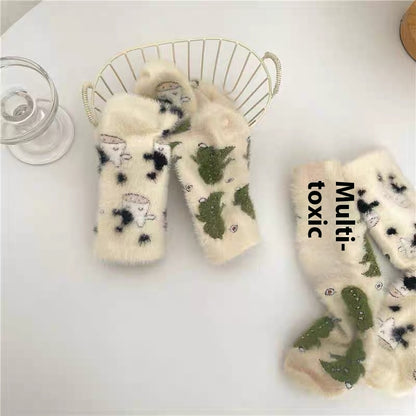 Women's Fashion Mink-like Wool Socks