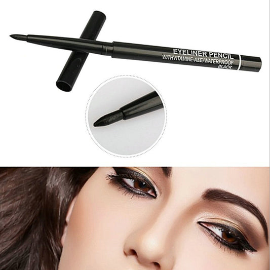 Automatisch rotierender wasserfester Eyeliner-Stift Schwarz Braun