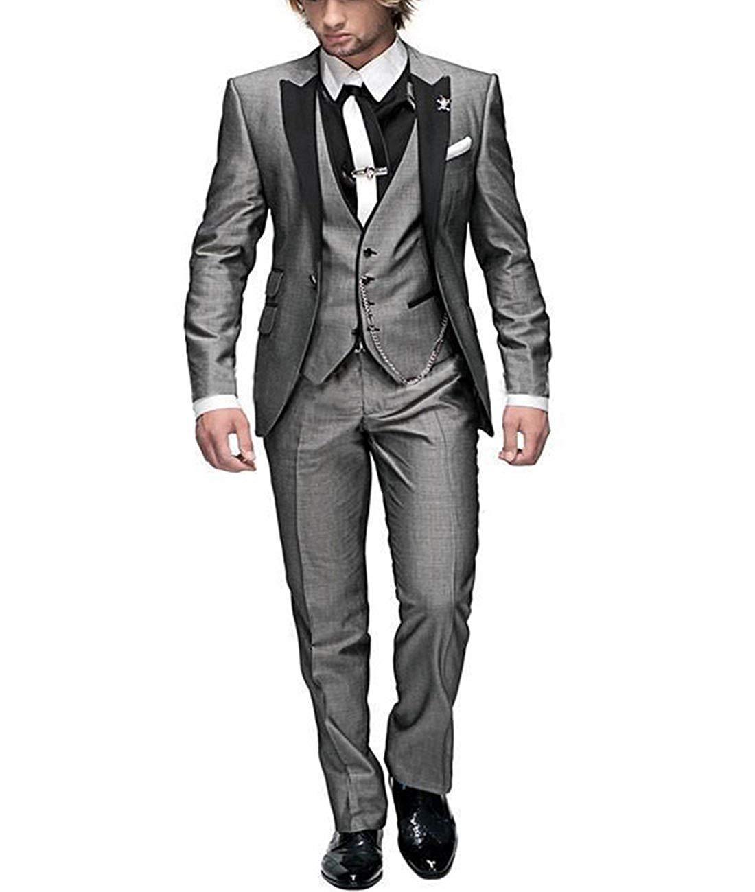 Three-piece Bridegroom Best Wedding Suits